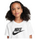 Nike Παιδική κοντομάνικη μπλούζα Sportswear Futura Cropped T-Shirt